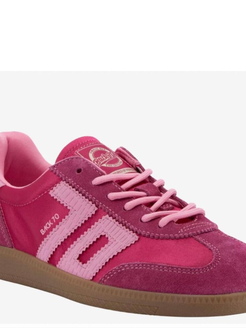 NEW BACK 70 women's ghost sneaker in fuxia pink sizes 6, 8, & 9